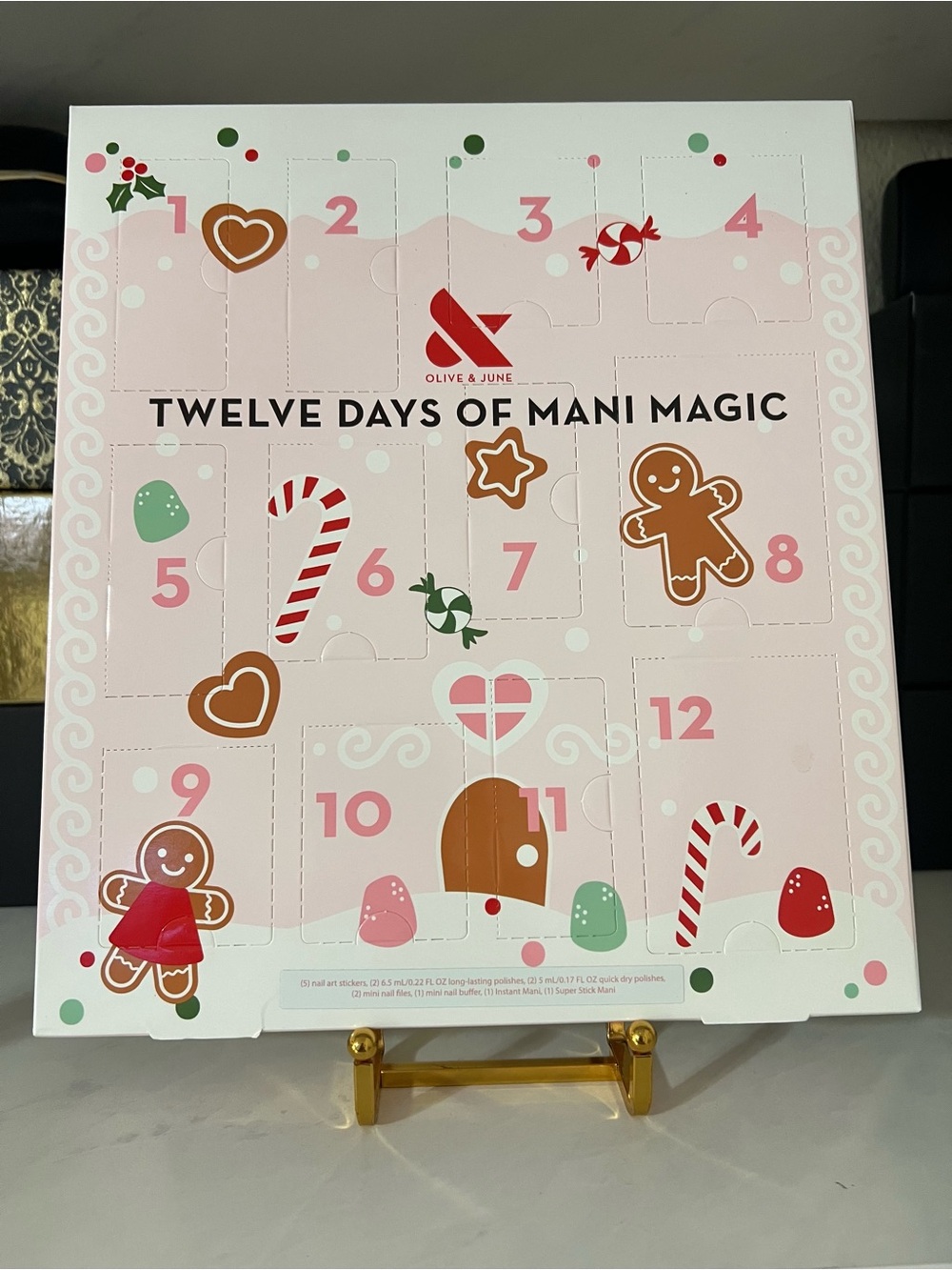 Olive & June Twelve Days of Mani Magic Advent Calendar